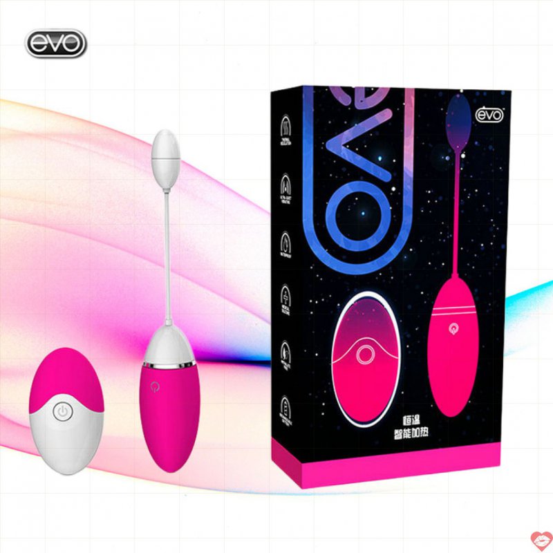 Trứng Rung Điều Khiển Từ Xa  Có Sưởi Ấm  Sạc Pin - Evo