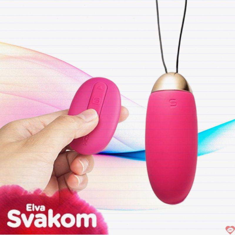 Trứng Rung Cao Cấp Điều Khiển Từ Xa Rung Siêu Mạnh - Svakom Elva USA