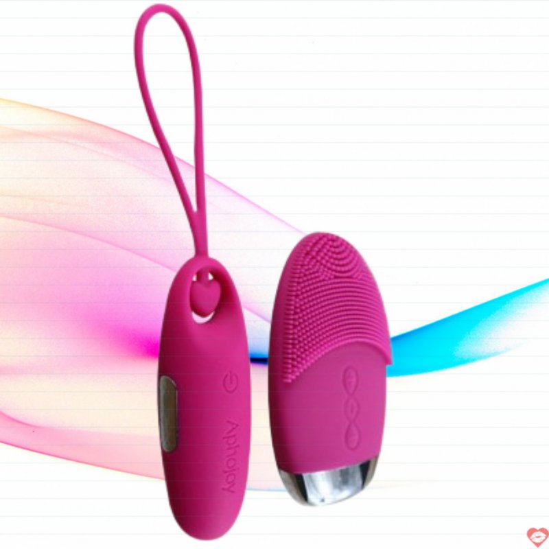 Trứng Rung Điều Khiển Từ Xa Kết Hợp Lưỡi Massage Điểm G - Aphojoy