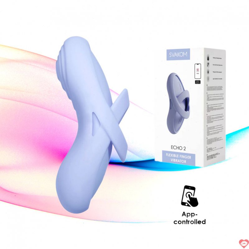 Trứng Rung Gắn Quần Chip Cao Cấp - Điều Khiển Điện Thoại - Có Sưởi Ấm - Svako Echo 2