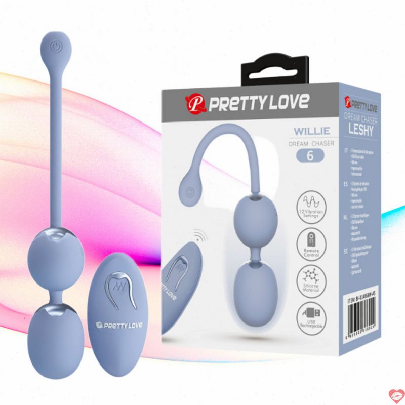 Trứng Rung Cao Cấp Điều Khiển Từ Xa - Prettylove Willie