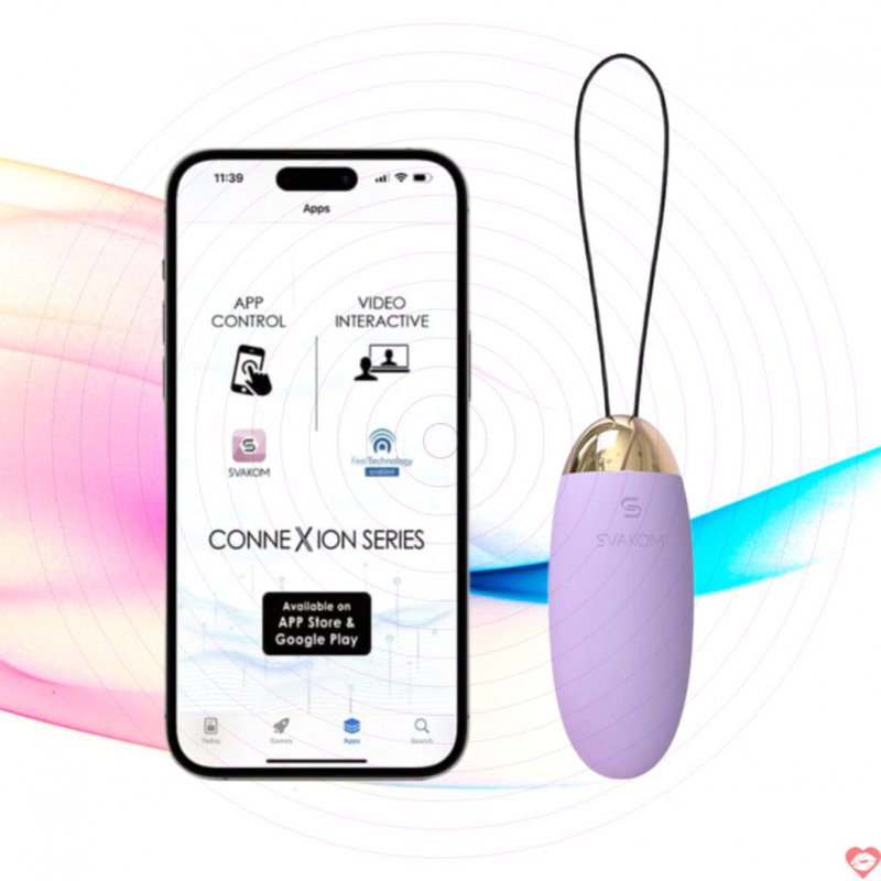 SVAKOM Elva App-Controlled – Trứng rung mini thông minh có App