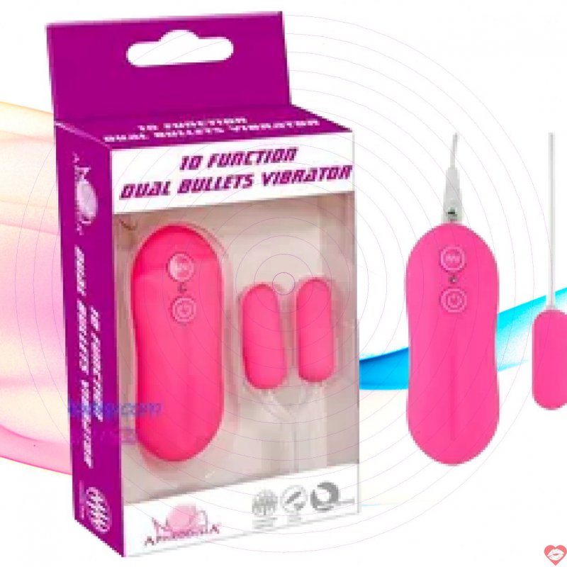 TRỨNG RUNG TÌNH YÊU MINI HAI ĐẦU