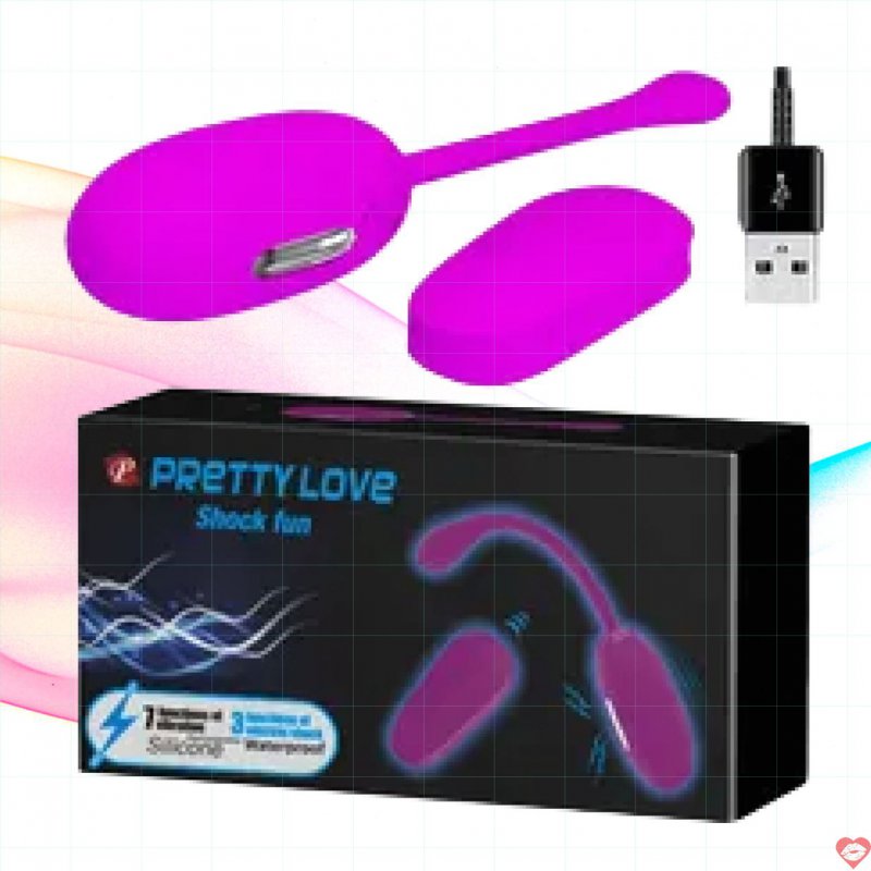 PrettyLove Shock Fun Trứng Rung Tình Yêu Sốc Điện Trải Nghiệm Mới Lạ và Thú Vị