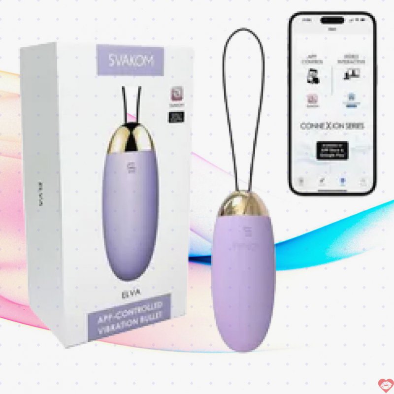 Trứng Rung Tình Yêu Svakom Elva App Khám Phá Sự Thăng Hoa Đầy Quyến Rũ
