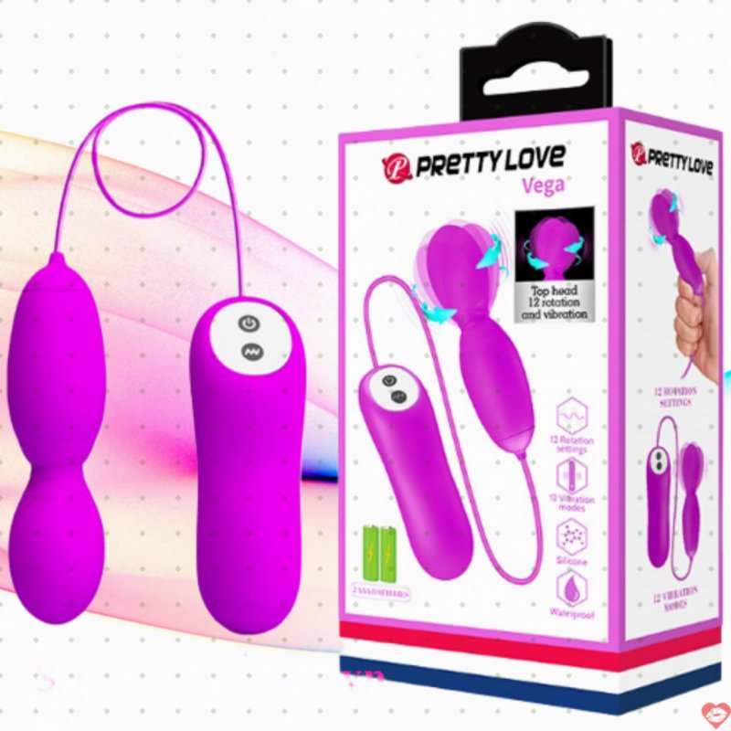 Trứng rung ngoáy độc đáo Prettylove Vega EG31C