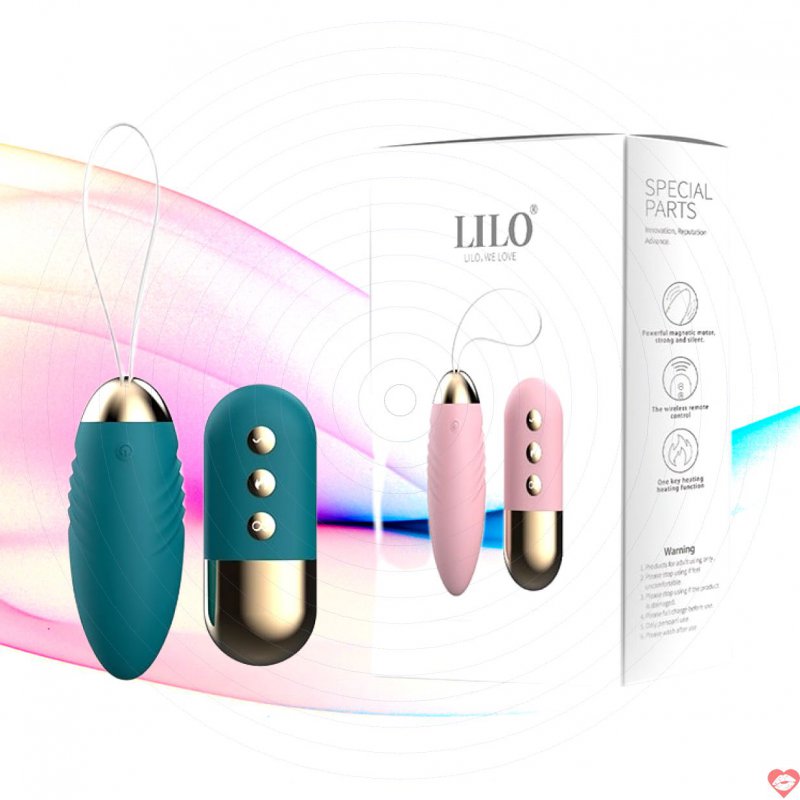 Trứng Rung Tình Yêu Sạc Điện Có Sưởi Ấm Lilo – TR 37
