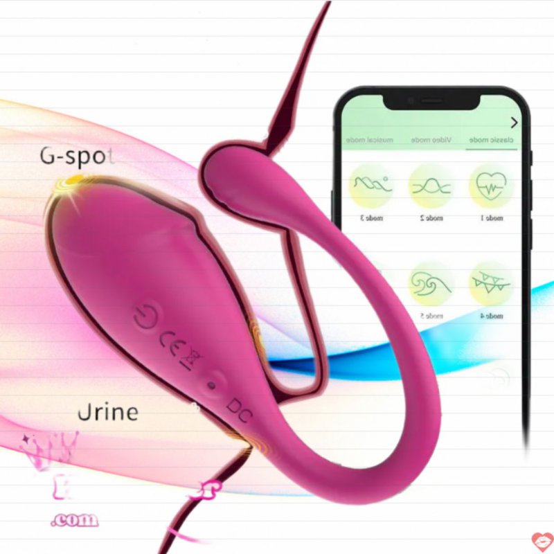 Trứng Rung Nòng Nọc Điều Khiển Từ Xa Bằng App