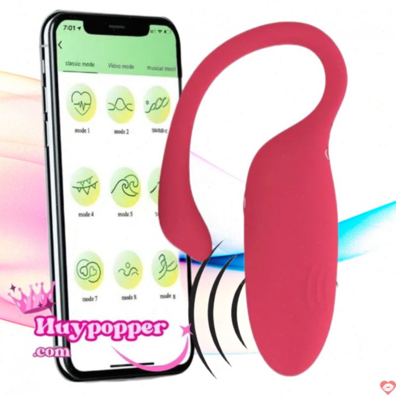 Trứng Rung Thiên Nga Flamingo Điều Khiển Từ Xa Bằng App