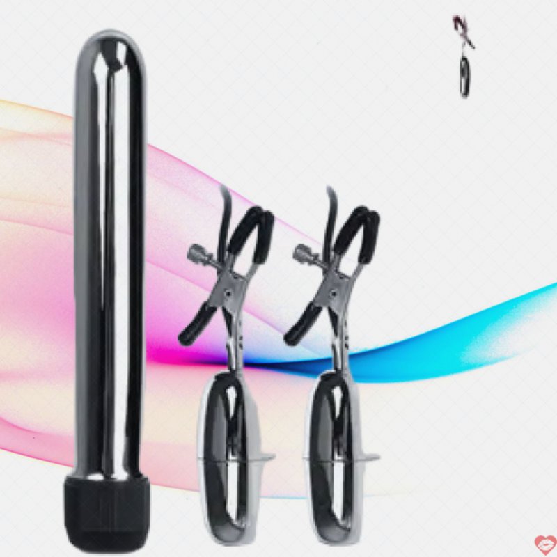 Máy rung kẹp vú và thanh rung kích thích âm đạo DC61B chất liệu polymer an toàn rung đa tần