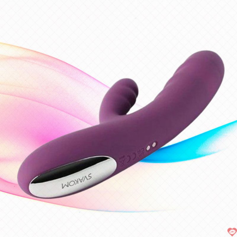 Máy massage điểm G và âm vật có rung thụt tự động Svakom Avery