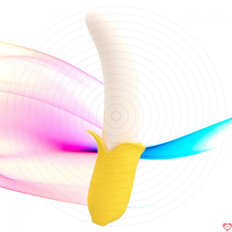 Dương vật giả đa năng ngụy trang hình quả chuối Banana Geek Pretty Love