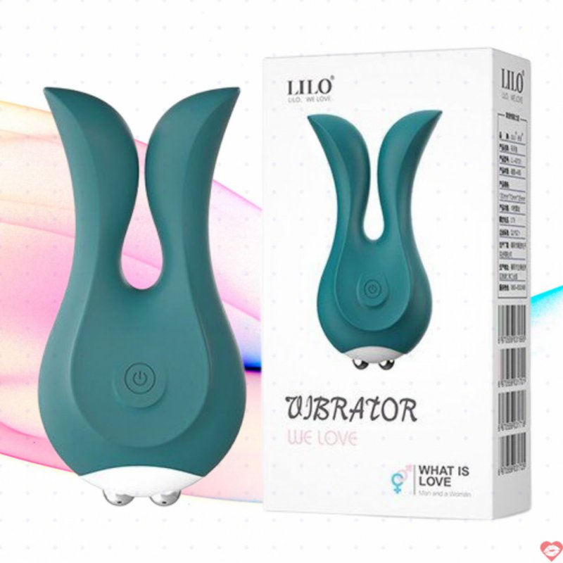 Máy rung cao cấp massage âm đạo và âm vật hình tai thỏ dễ thương Lilo
