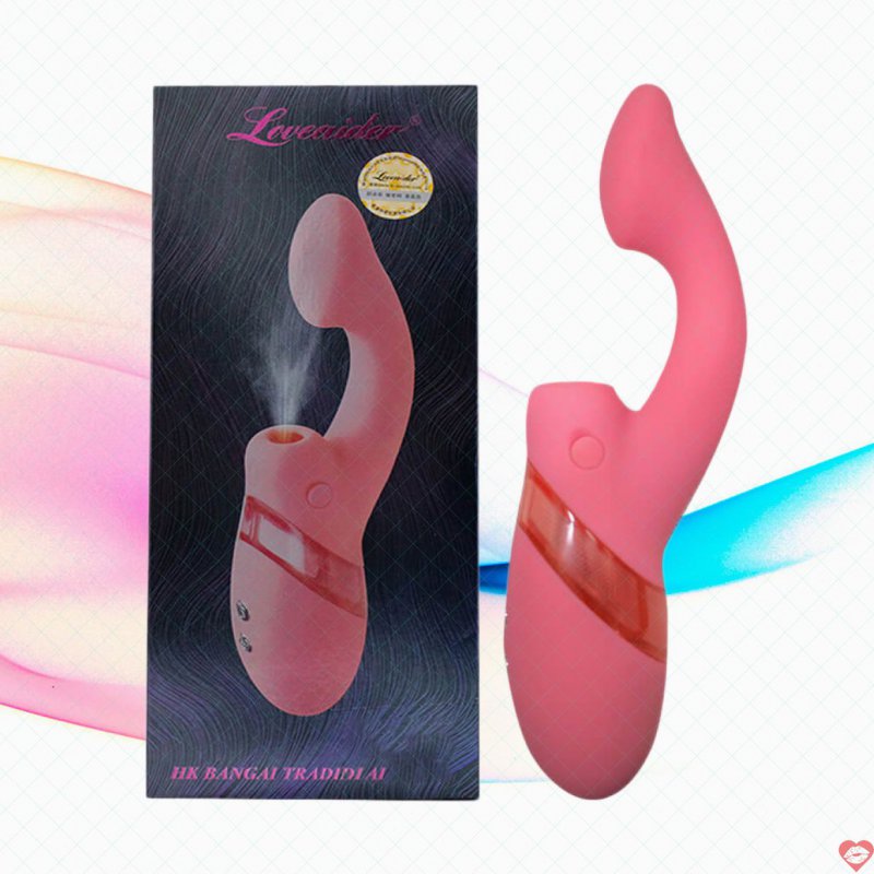 Dương vật giả đa năng Loveaider Màu hồng