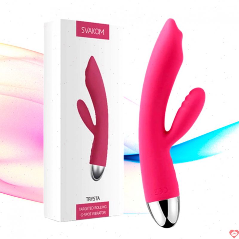 Dương vật giả đa năng Svakom Trysta Pink
