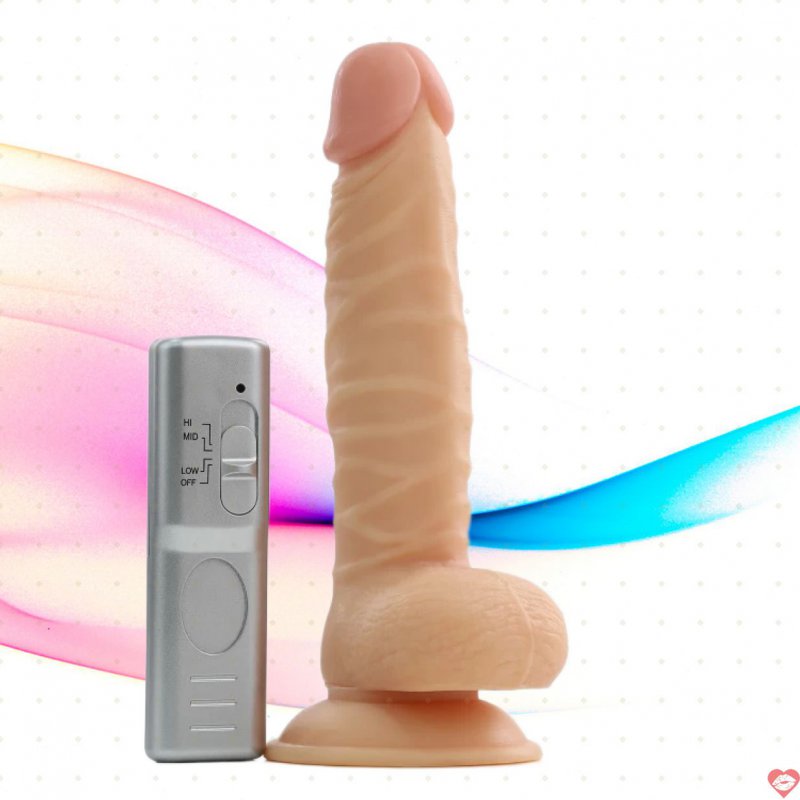 Lovetoy 8.5 inch rung cực mạnh dán tường
