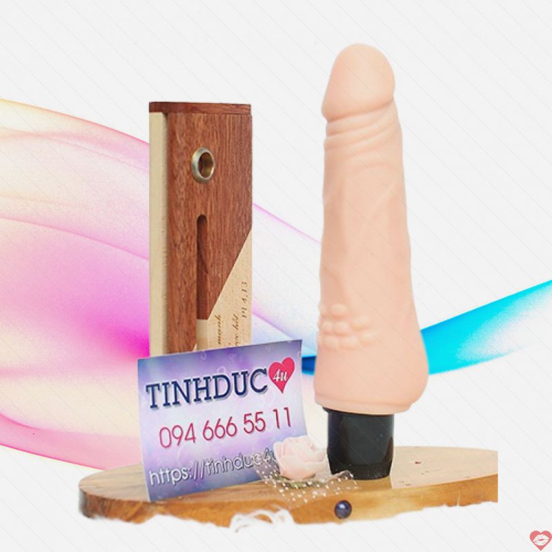 Lovetoy 8 inch Real Feel siêu mềm mịn rung mạnh mẽ