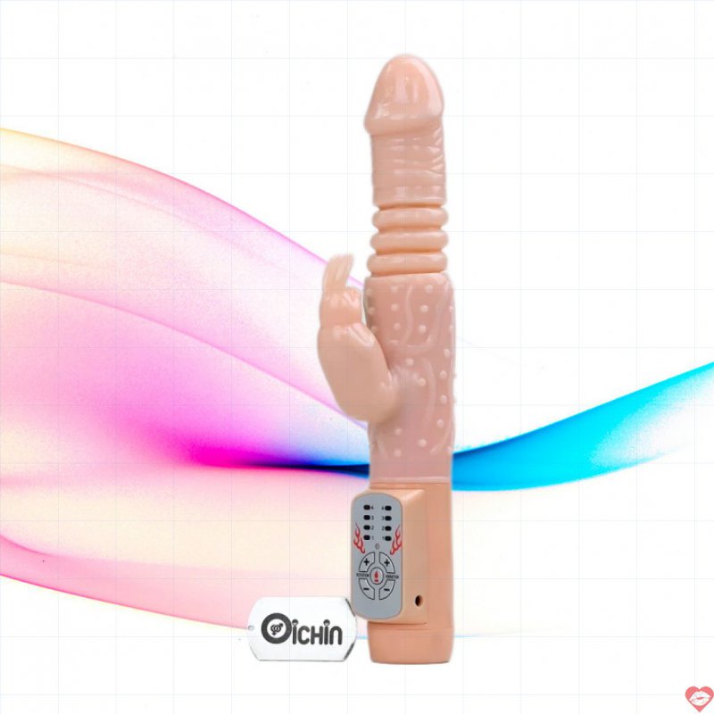 Lybaile Hot Bunny rung xoay thụt tỏa nhiệt size nhỏ