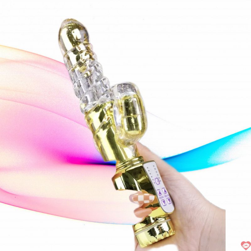 Dương vật giả rung ngoáy thiết kế dạng xoắn massage âm đạo