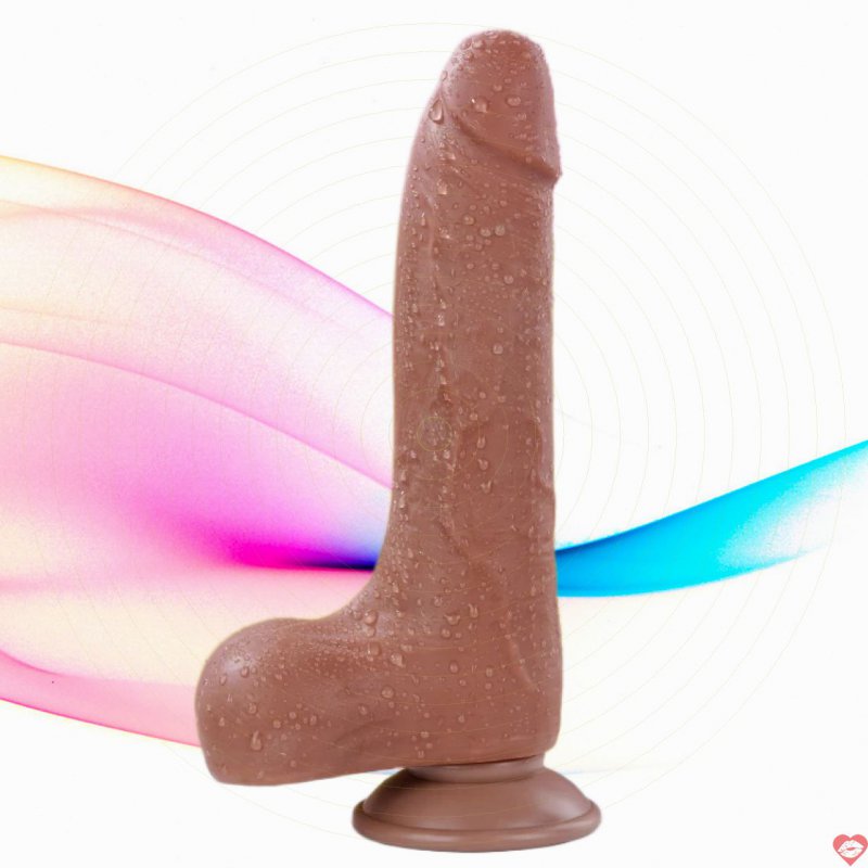 Lovetoy 8.5 inch Sliding Skin Dual Layer Dong hai lớp tuột da