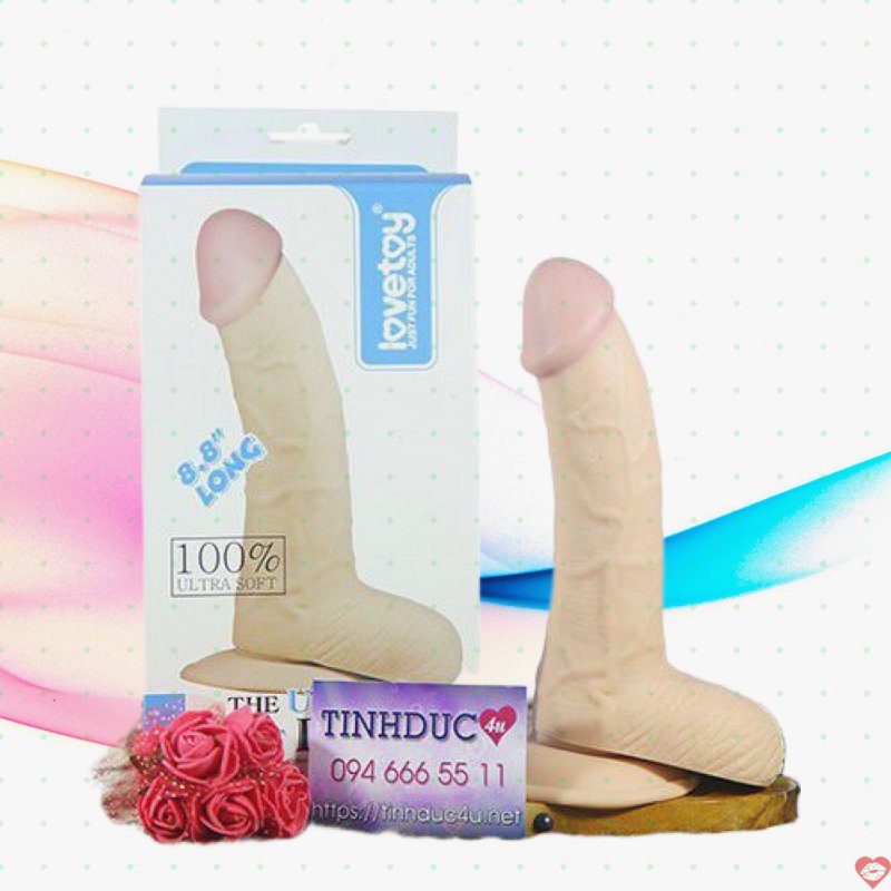 Lovetoy 8.8 inch The Ultra Soft Dude hàng khủng siêu mềm mịn