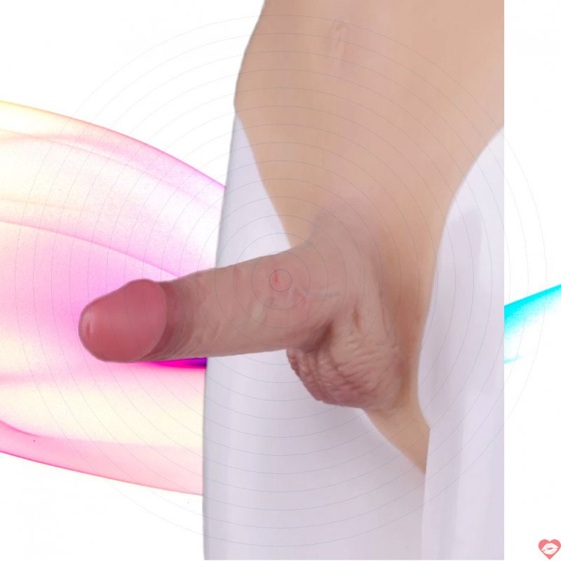 Dương vật giả Jiuai đặc ruột liền quần tam giác mềm như thật