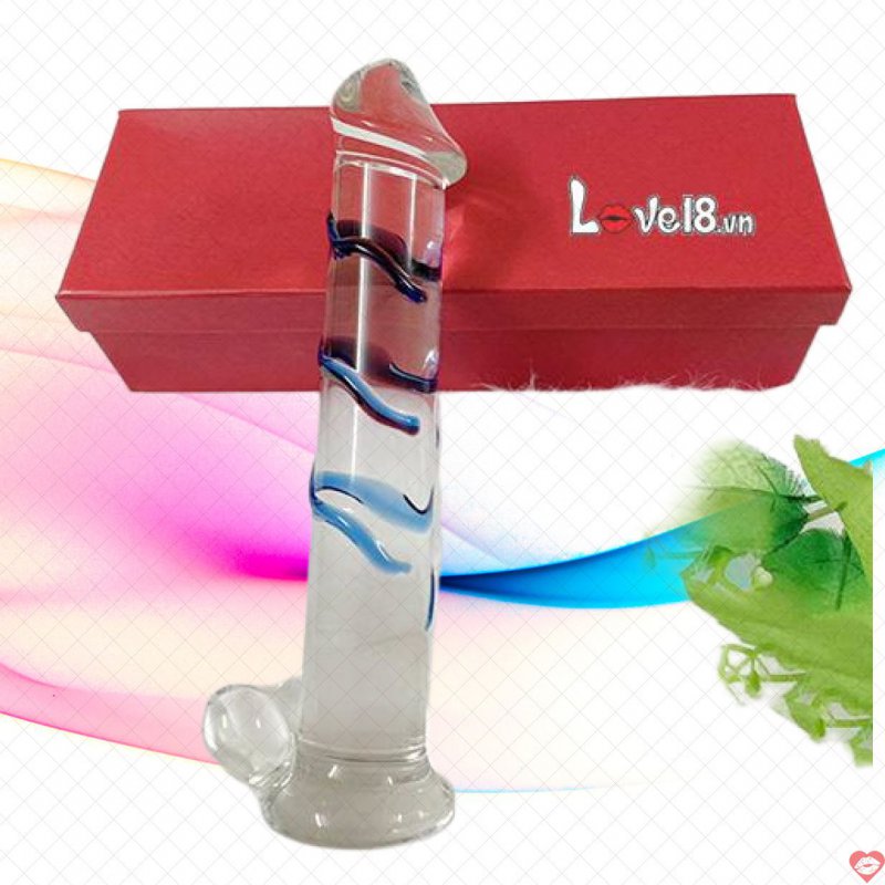 Dương vật thủy tinh có gân xanh