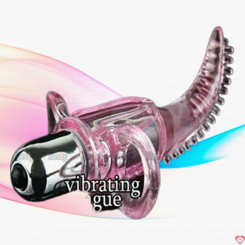 Dương Vật Giả Dạng Lưỡi Rung Có Nhiều Răng Cưa Mềm - SHP851