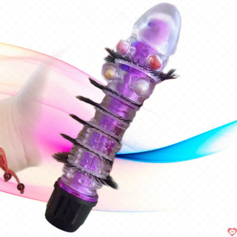 Dương Vật Giả Có Lông 30 Cấp Độ Rung Dùng Quét Mạng Nhện Chị Em Ngây Ngất SHP1451