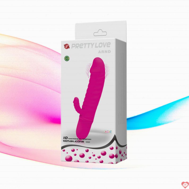 Dương vật silicon nhỏ nhắn rung PrettyLove Arnd