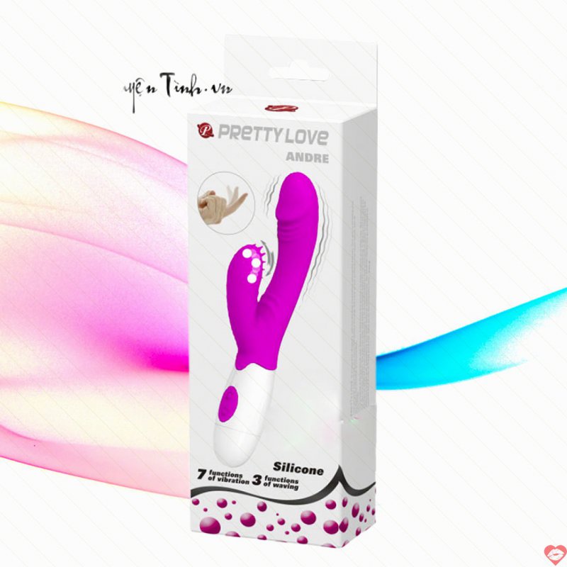 Dương vật rung liếm Prettylove Andre