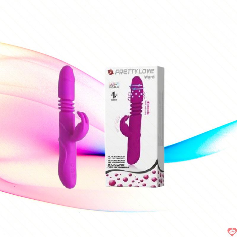 Dương vật rung thụt cho nữ PrettyLove Ward