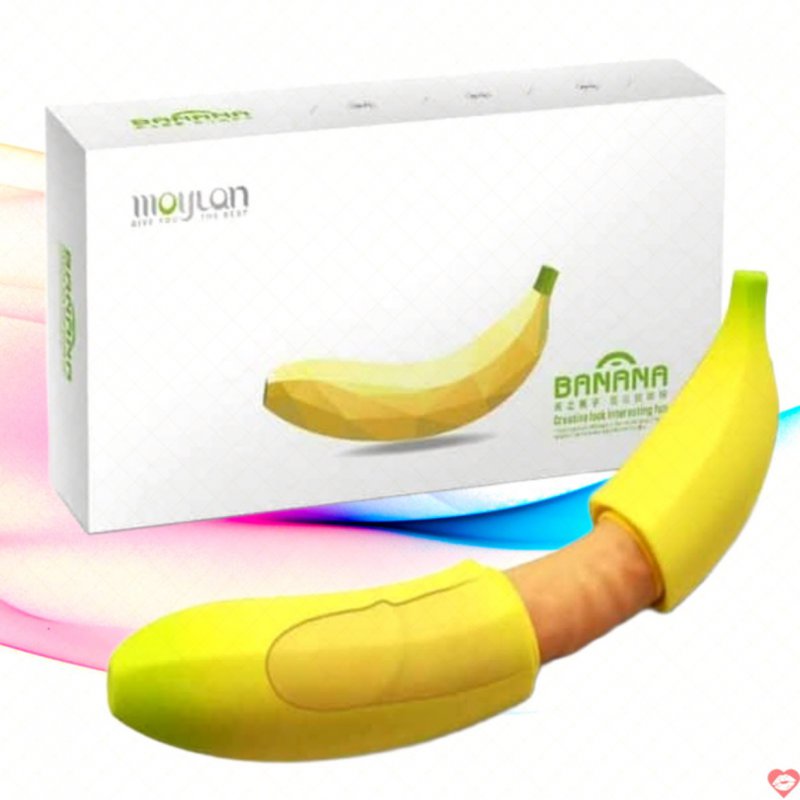 Dương vật giả Moylan ngụy trang trái chuối – rung nhiều chế độ