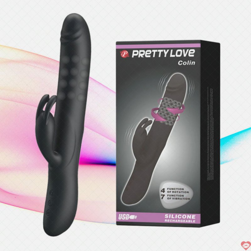 Dương Vật Giả PrettyLove Colin Cao Cấp Rung Xoay Đa Chế Độ