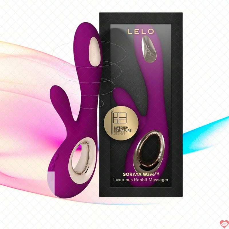 Máy rung điểm G cao cấp Lelo Soraya Wave Rabbit