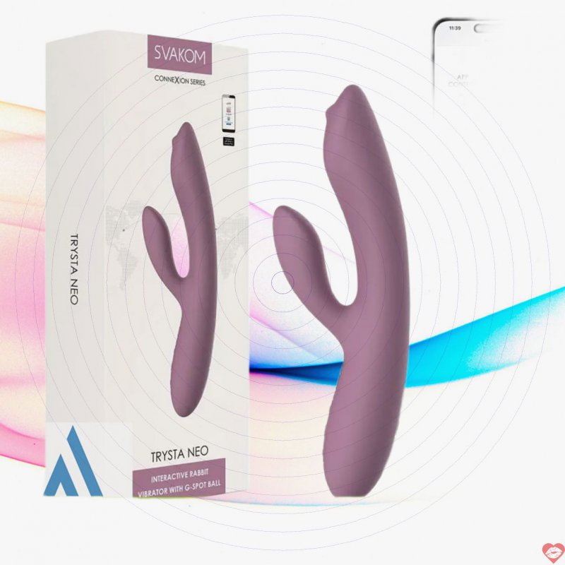 Máy massage vùng kín cao cấp điều khiển qua App Svakom Trysta Neo