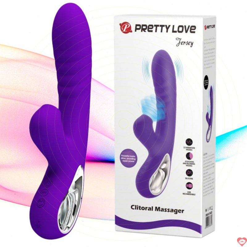 Dương vật giả rung mút cao cấp Pretty Love Jersey