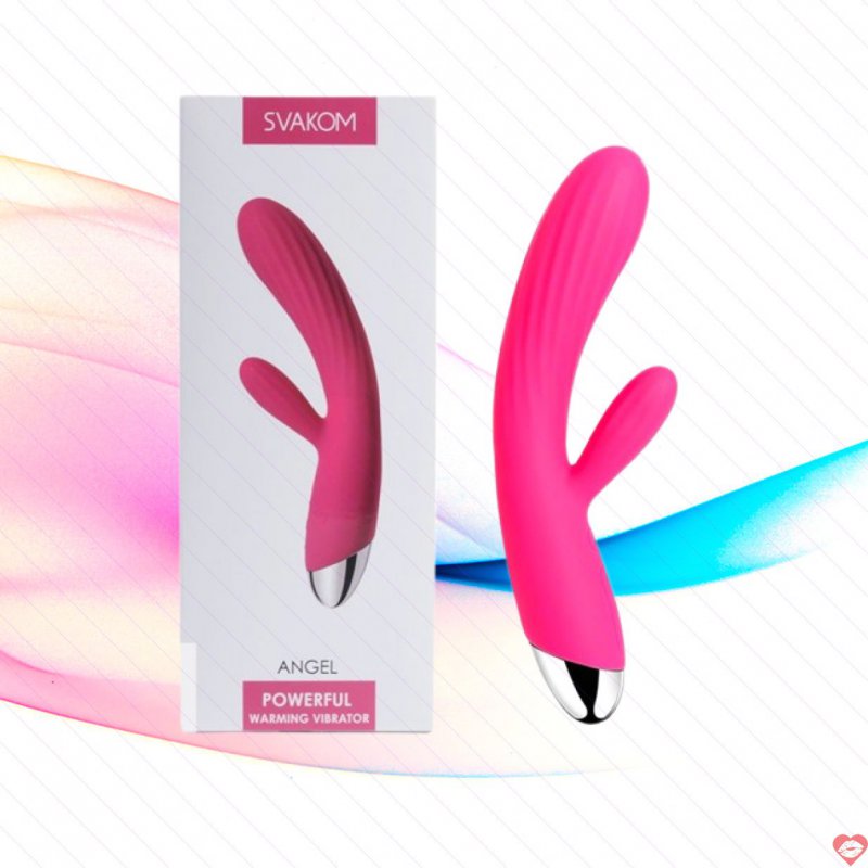 Svakom Angel sex toy nữ cao cấp có rung toả nhiệt sưởi ấm