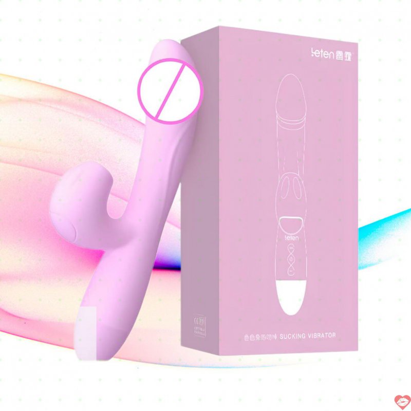 Leten Rabbit Sucking Vibrator DV giả rung hút sưởi ấm