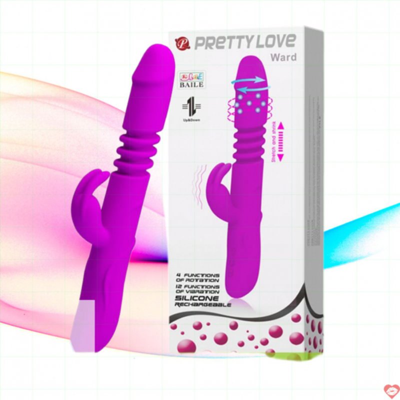 Dương vật giả rung ngoáy thụt Pretty Love Ward