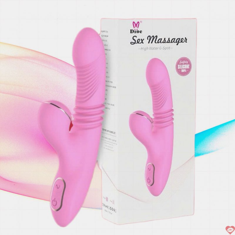 Dương vật giả Dibe Sexy Massager rung thụt ngoáy bú hút điểm G