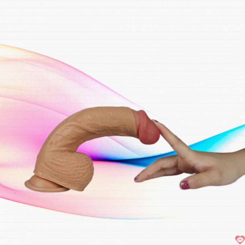 Dương vật siêu mềm có rung lovetoy nature cock Leo