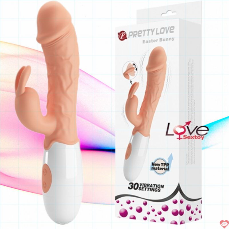 Dương vật giả Prettylove Easter Bunny 30 chế độ rung