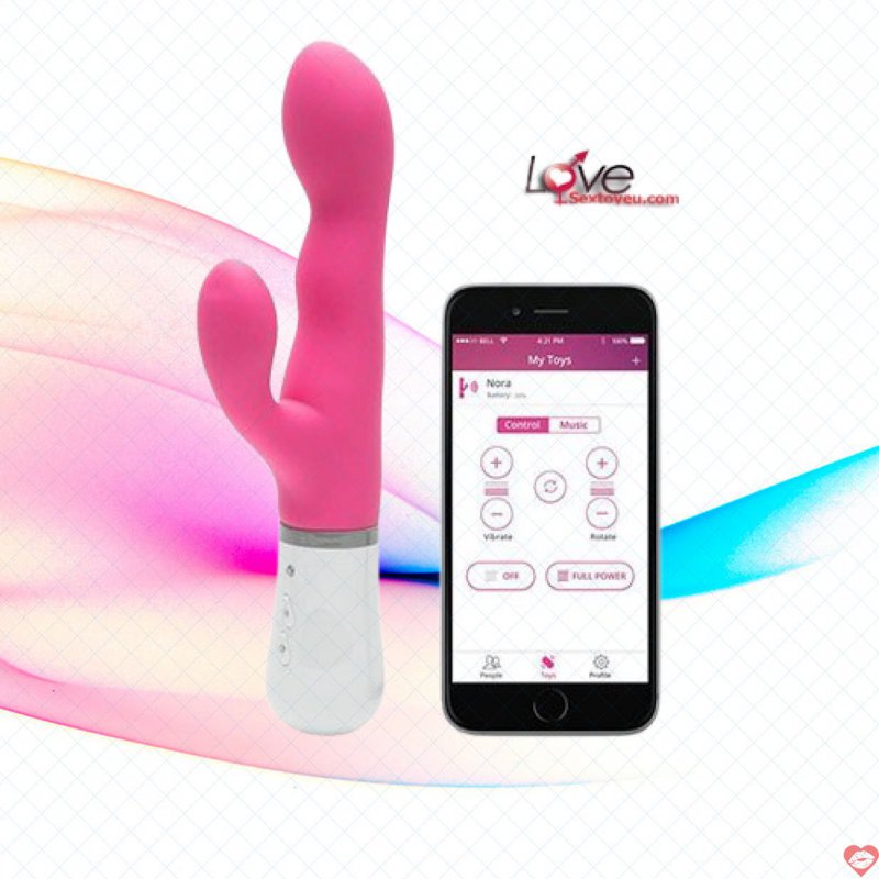 Dương vật rung ngoáy cao cấp Lovense Nora điều khiển qua app