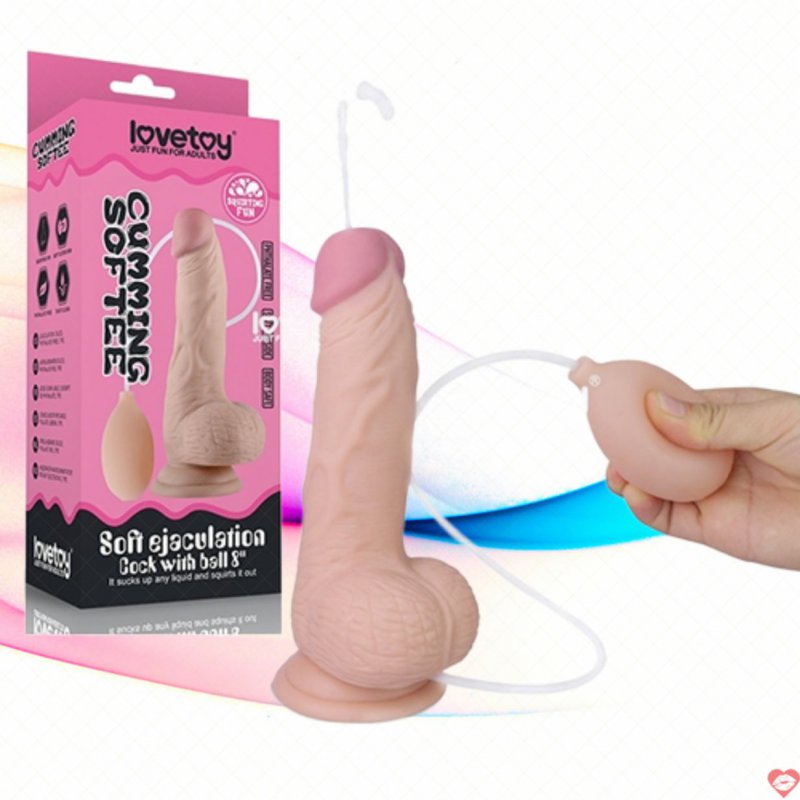 Dương vật giả bắn tinh như thật Lovetoy Cumming