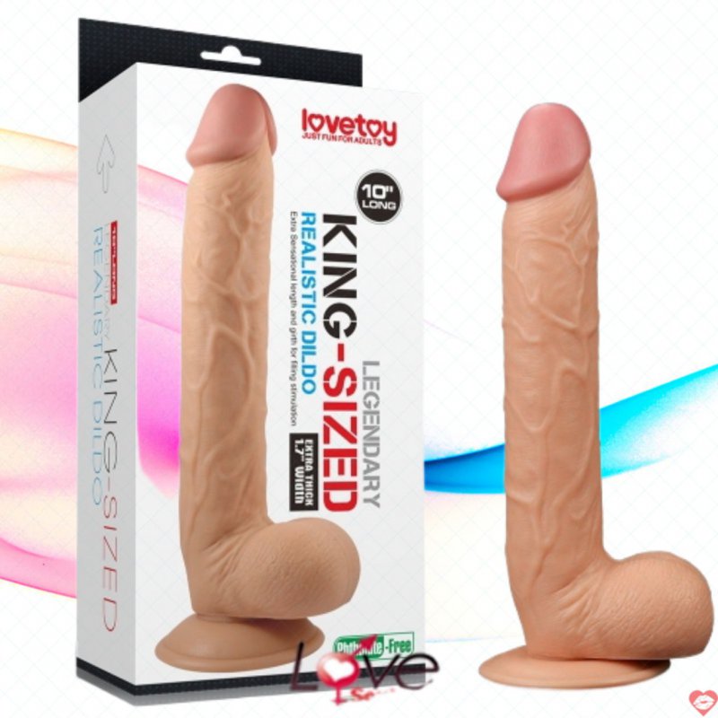 Dương vật giả size bự Lovetoy King size 10