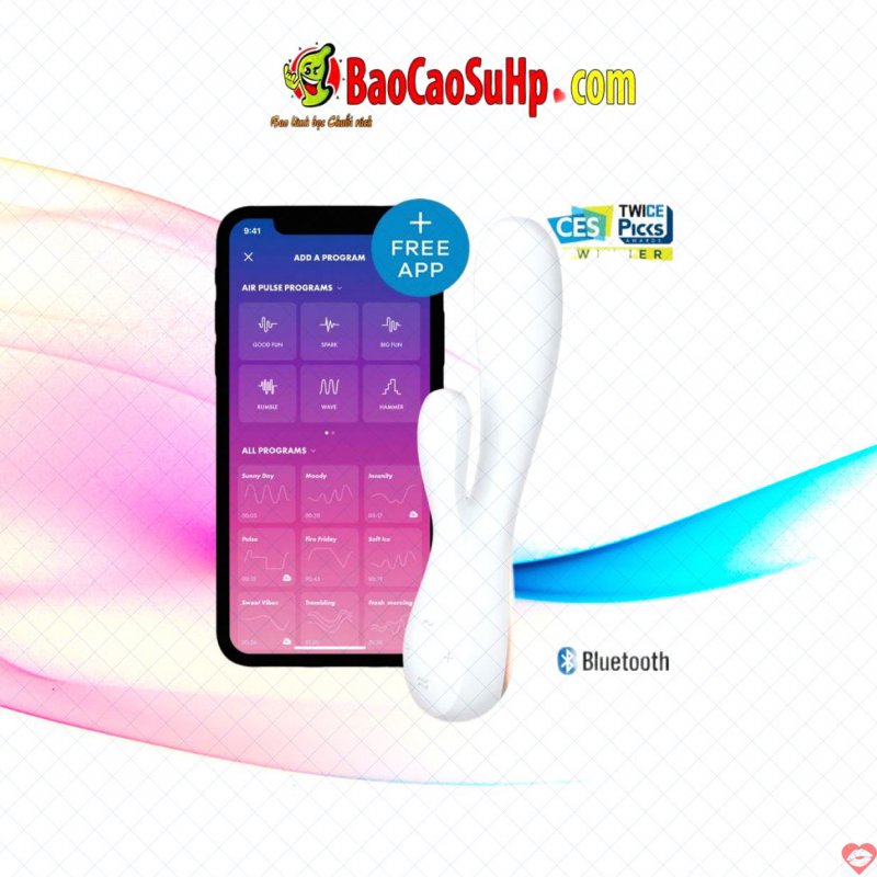 Sextoys USA Dương vật giả rung Satisfyer Mono Flex điều khiển APP