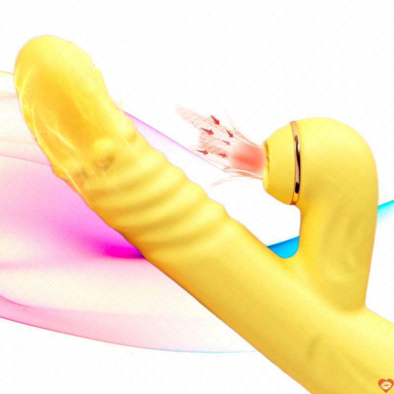 Dương vật giả Mizzzee Aiyue Xoay rung đính hạt phát nhiệt