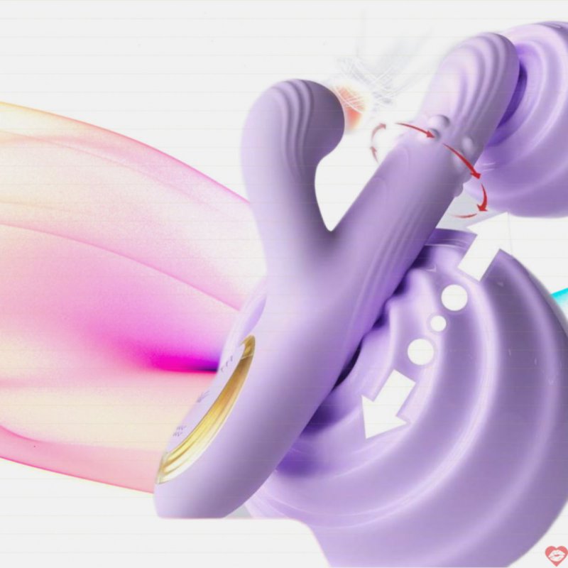 Dương vật giả Mizzzee Nashi hút rung bi xoay thụt Silicone