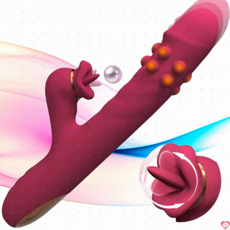 Dương vật giả bi xoắn lưỡi liếm thụt lên xuống R420 Sherwin